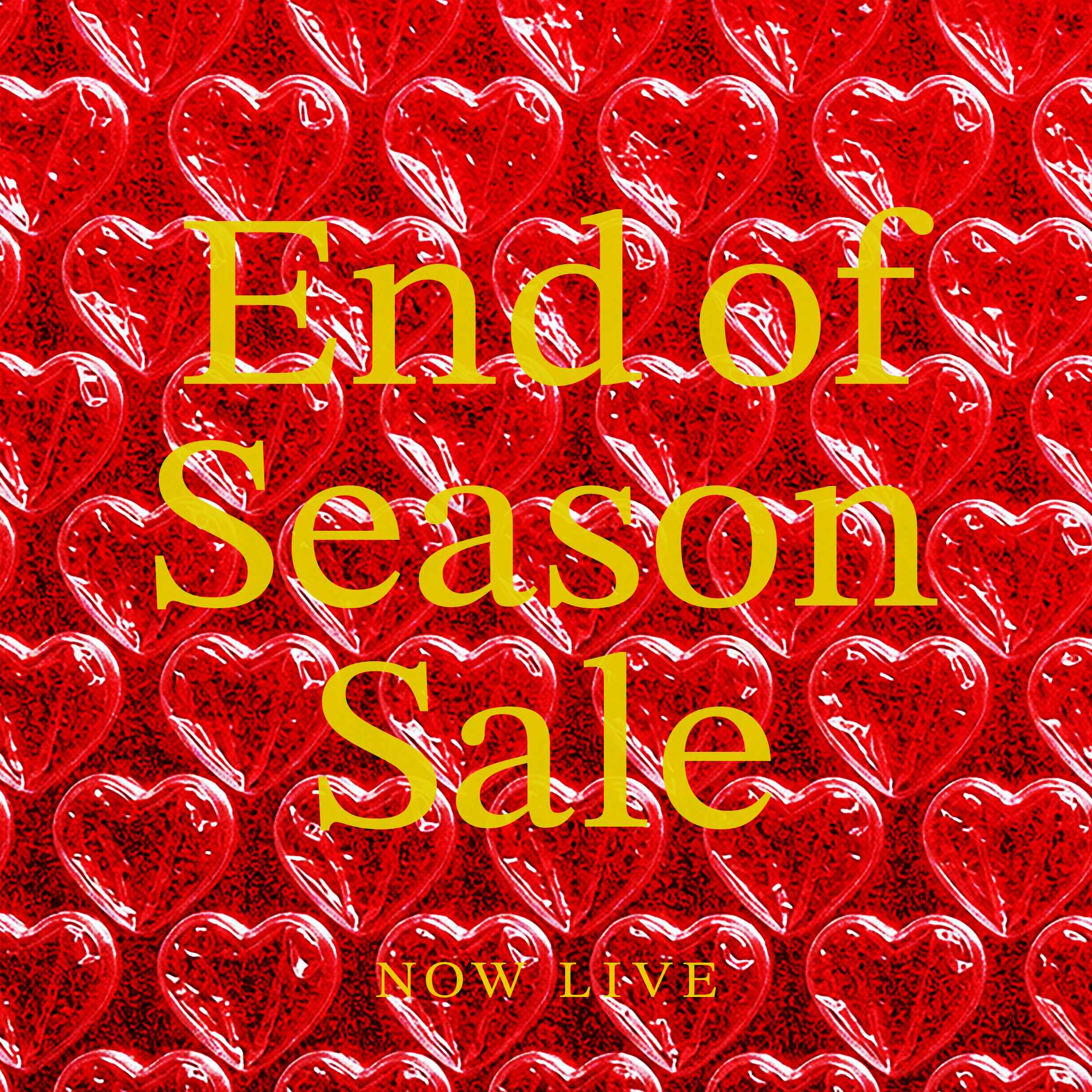End of Season Sale