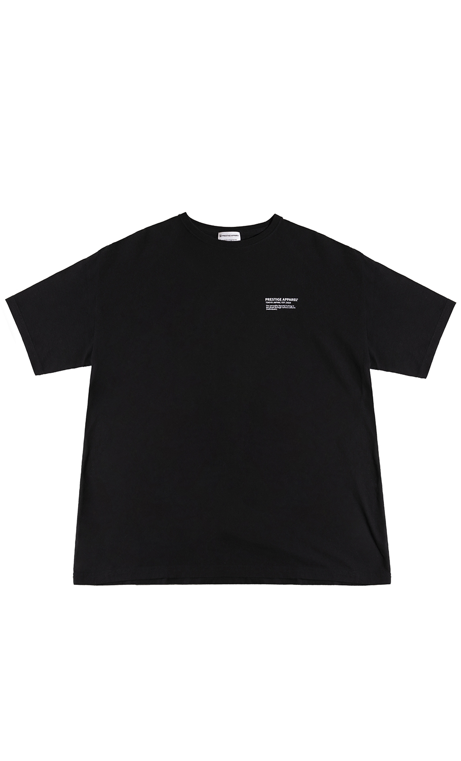 LOGO〟Tee BLACK - PRESTIGE APPAREL